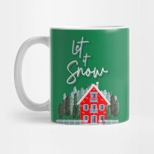 Christmas House - Let it Snow Mug